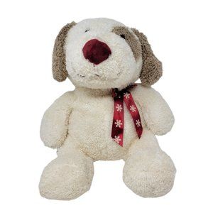 Dan Dee Puppy Dog Plush Stuffed Animal 17" Beige - Tan Fuzzy Soft
